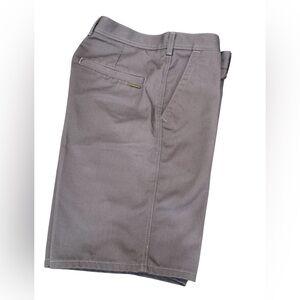 Free World Shorts Mens 30 Pockets Chino Regular‎ Fit Outdoors Gray NWOT